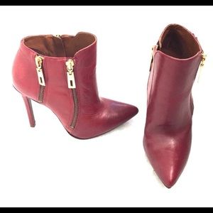SCHUTZ leather booties